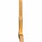 Ekena Millwork Saratoga Rough Sawn Timber Gable Bracket, Western Red Cedar, 108"W x 45"H x 4"D x 6"F, 10/12 Pitch GBW108X45X0406SAR00RWR - alternate 5